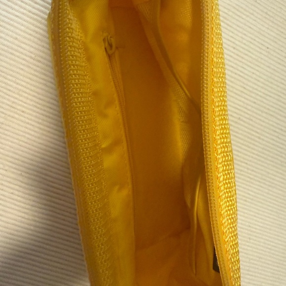 Yellow School Supplies Bag with Bright Color Sheen - Picture 5 of 7